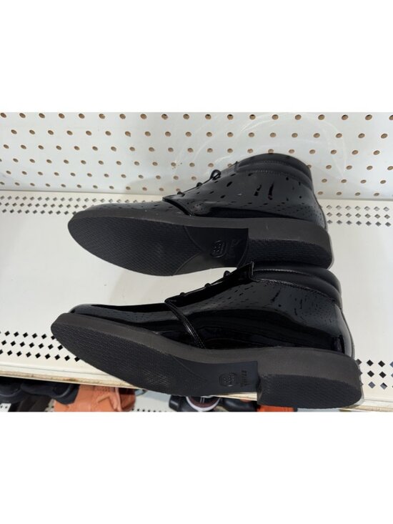 Bates Sentinel Mens Patent Leather High Shine On Duty Dress Chukka Boots Size 11 main image 5
